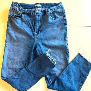Good American Good Legs crop jeans size 16